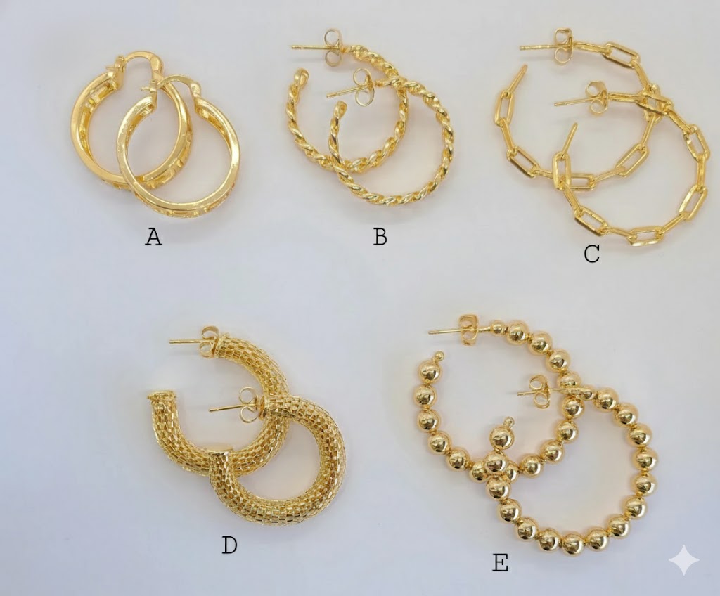 (1-2723-1) Aros Laminado Oro - BGO