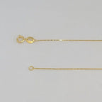 (1-6057) Laminado de oro - Collar de tres tonos - BGF