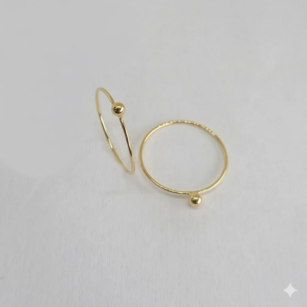 (1-3006-2) Laminado dorado - Anillo de bola - BGF