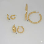 (1-2688) Laminado dorado - Aros lisos - BGF