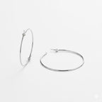 (4-2165) Stainless Steel - Plain Hoops.