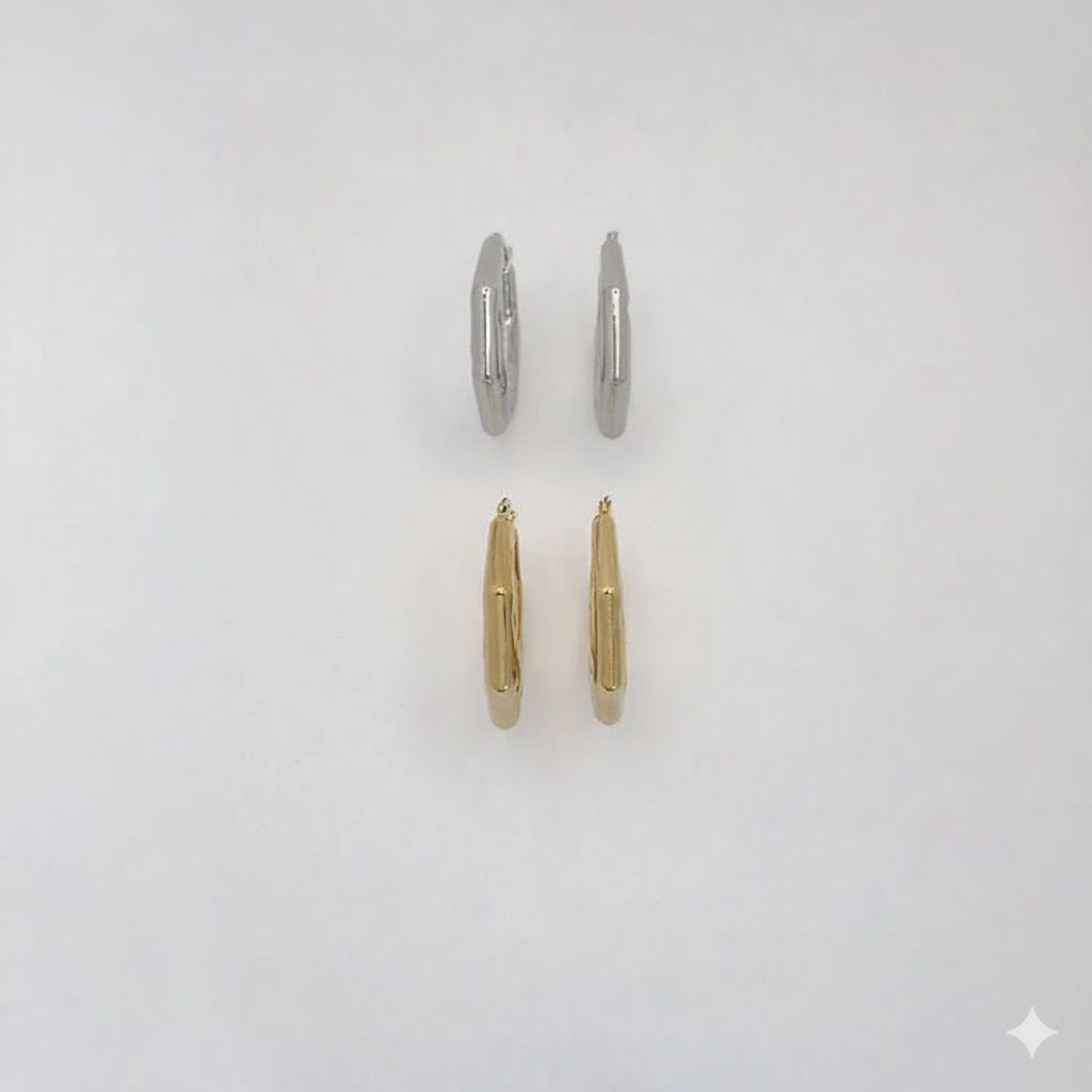 (4-2107) Stainless Steel - Hoops.