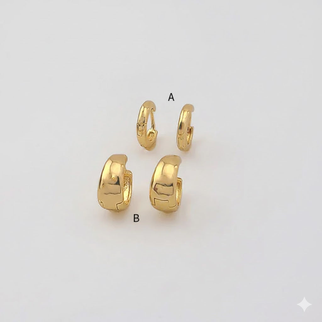 (1-2508) Aros Laminado Oro - BGO