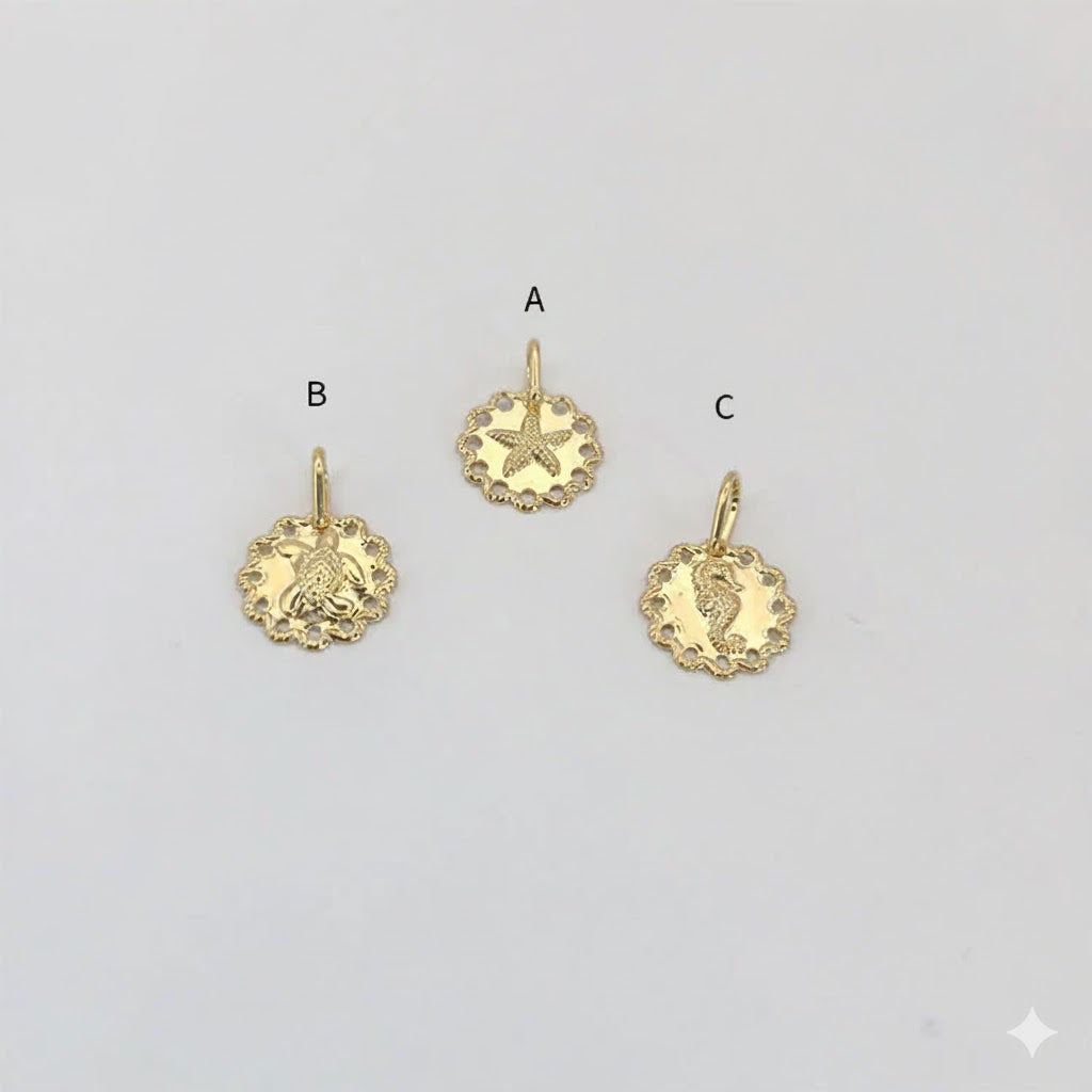 (1-2025) Laminado de Oro - Colgantes de Mar - BGF