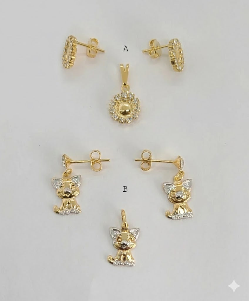 (1-6450) Juego de laminado dorado - BGF