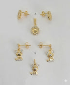 (1-6450) Juego de laminado dorado - BGF