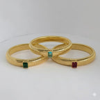 (MBRA-38) Pulsera de cadena Omega gruesa de acero inoxidable de 12 mm.