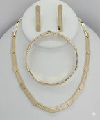 (1-6003) Laminado dorado - Juego de diseño plano - BGO