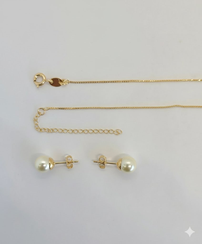 (1-6242) Laminado Dorado - Juego de Perlas - BGF