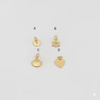 (1-2001) Laminado de oro - Colgantes pequeños - BGF