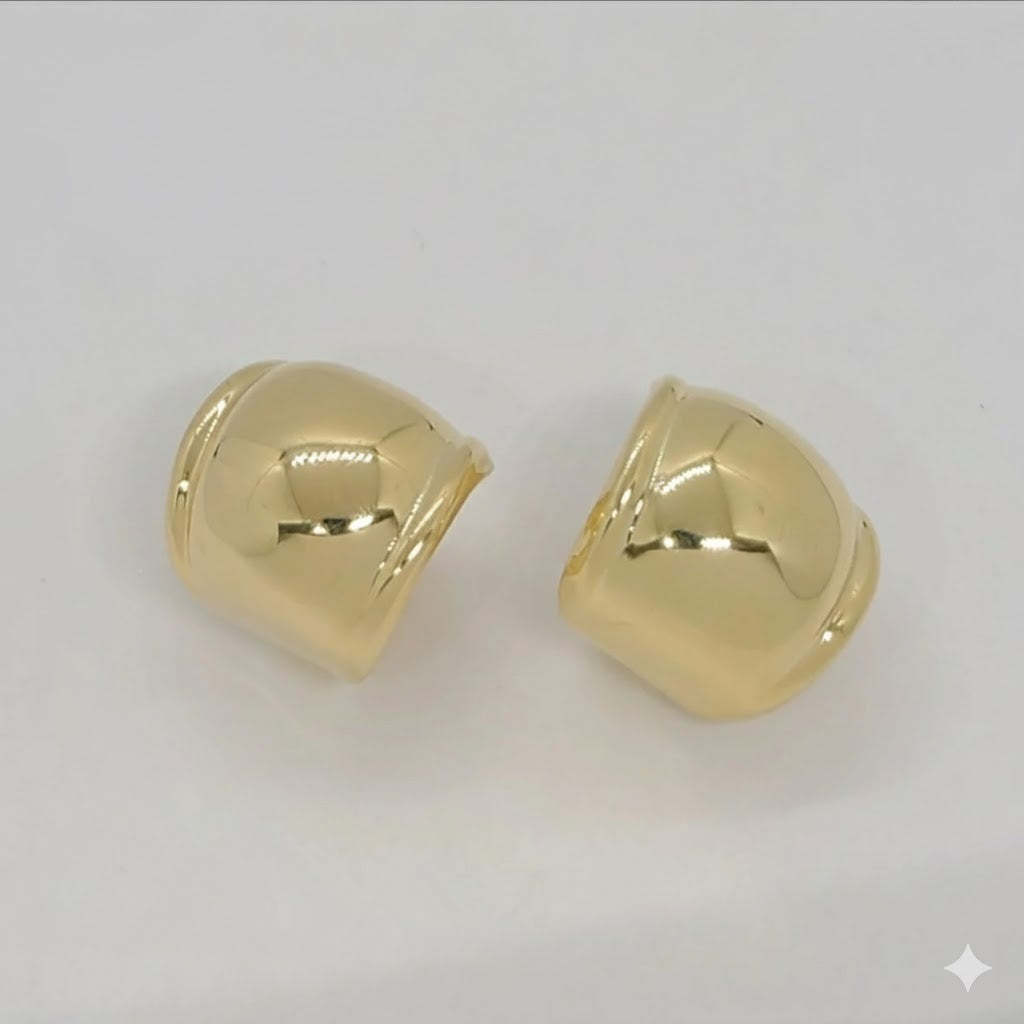 (1-3016-1) Anillo de cúpula laminado en oro - BGF