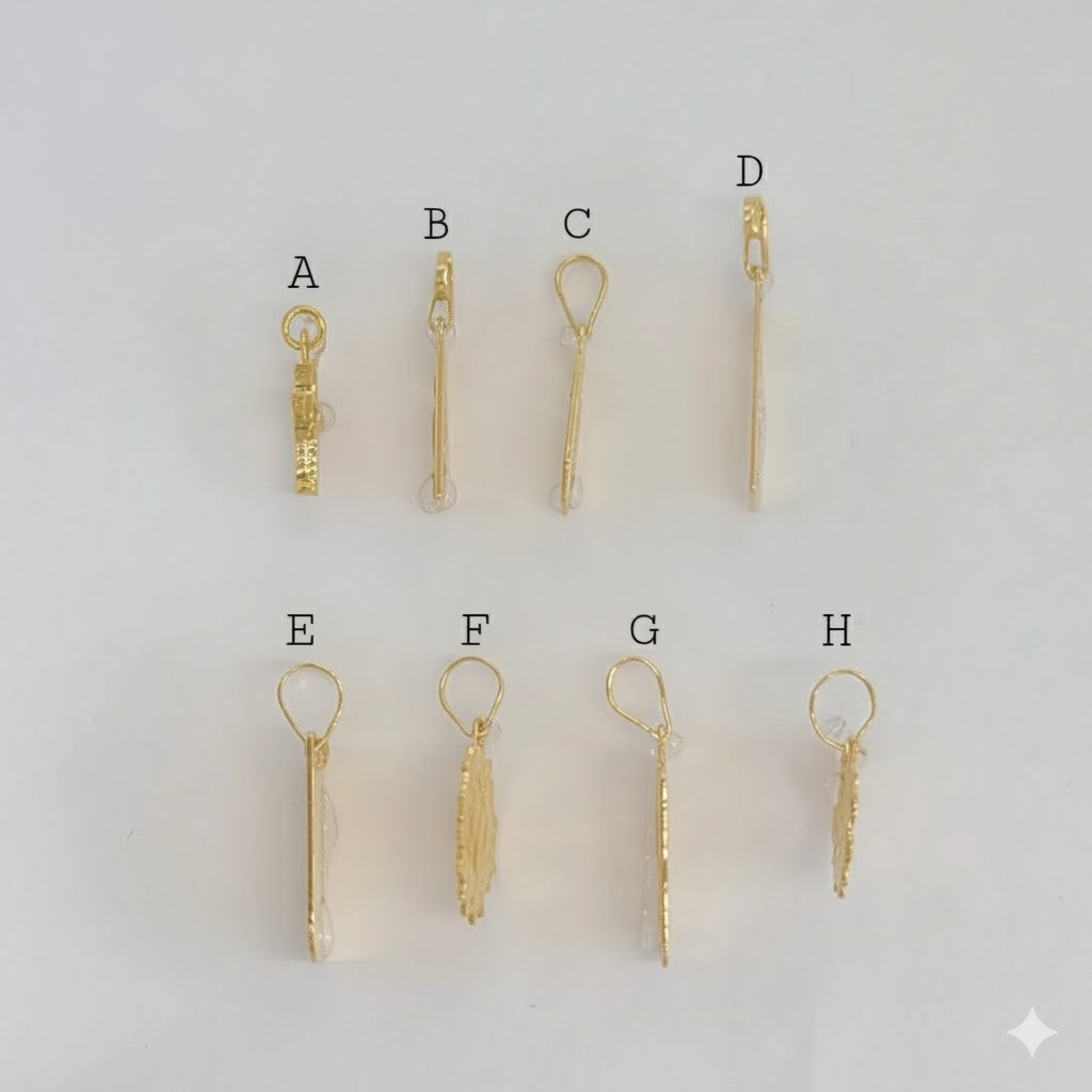 (1-2015) Colgantes de laminado dorado - BGF