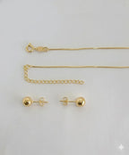 (1-6064) Laminado Dorado - Juego de Bolas - BGF