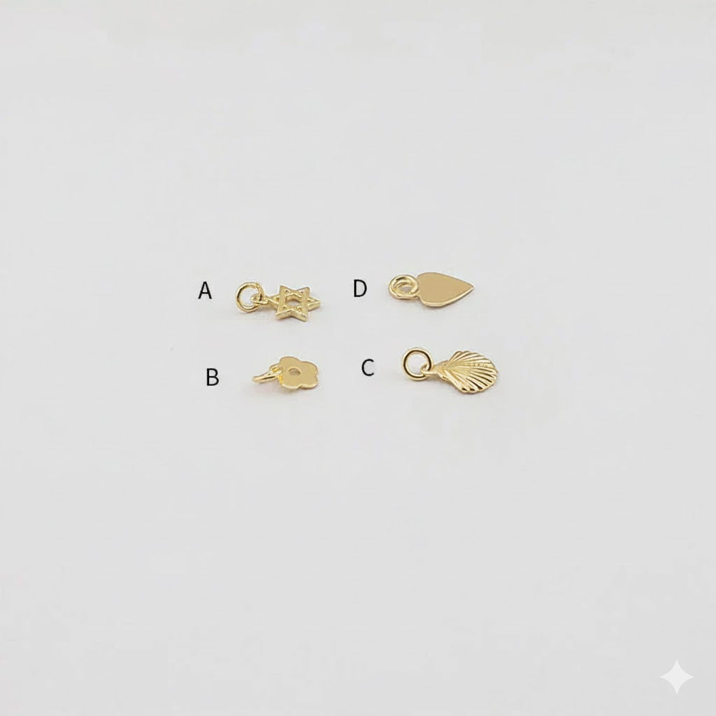 (1-2001) Laminado de oro - Colgantes pequeños - BGF