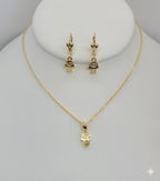 (1-6135) Laminado dorado - Juego de mano de Fátima - BGF