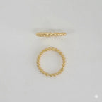 (1-3038-3) Gold Laminate - Balls Ring - BGF