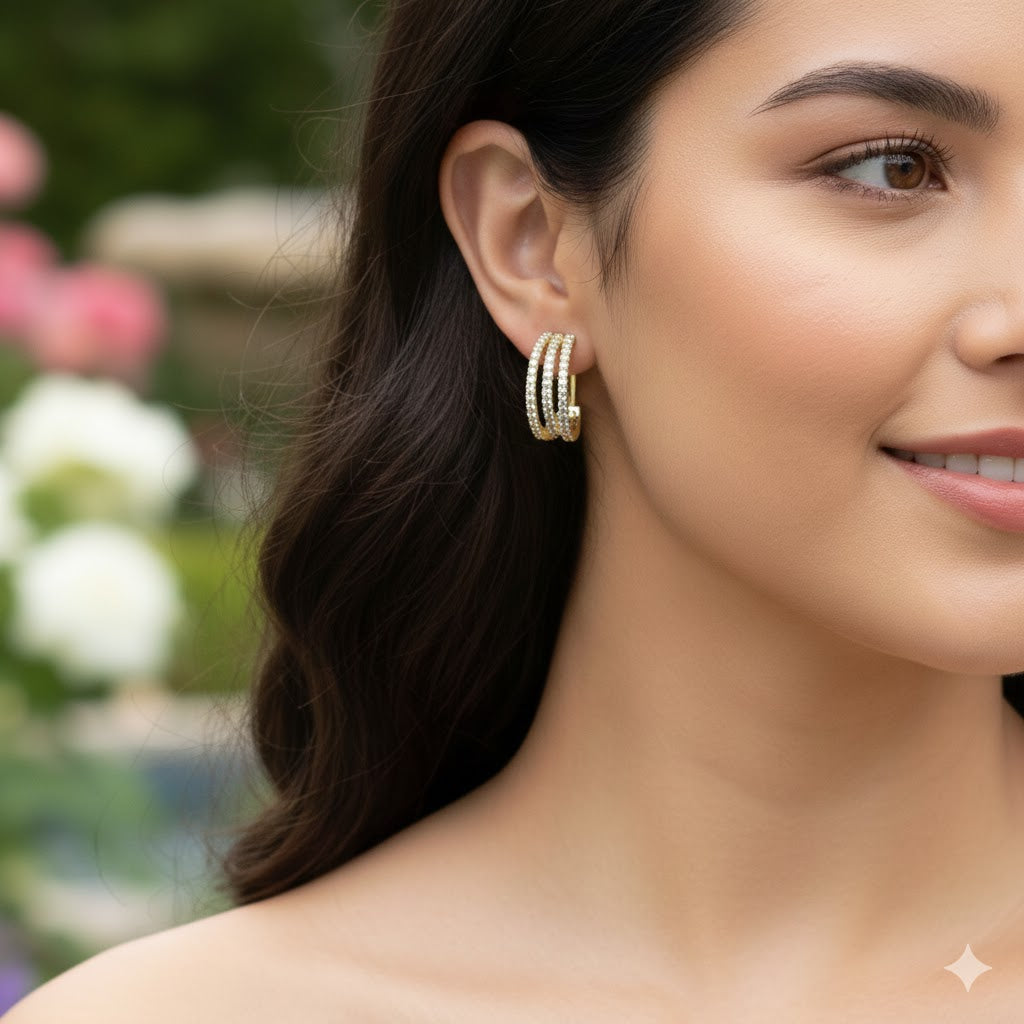 5517852 TRIO GOLD HOOP