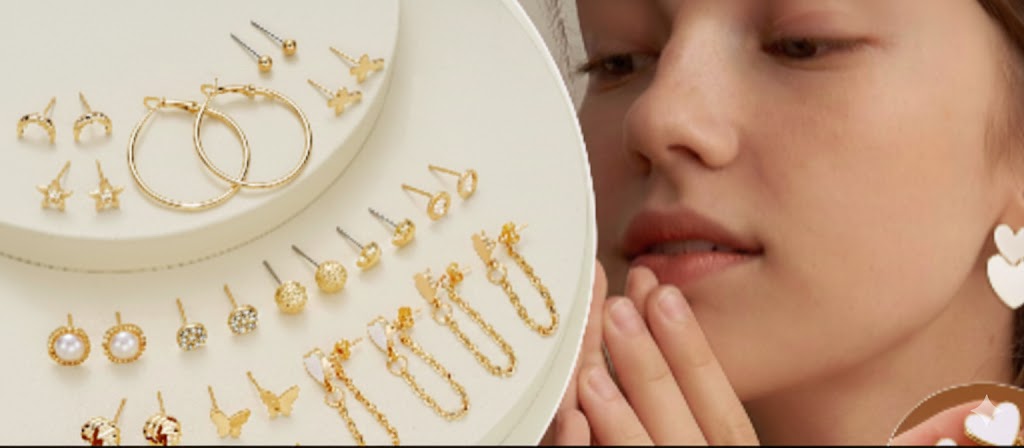 70 Pairs Gold Stud Earrings Set for Women Multipack, Trendy Hypoallergenic Pearl Cubic Zirconia Multiple Piercings Earrings Packs, Chunky Hoops Earrings for Gift Jewelry