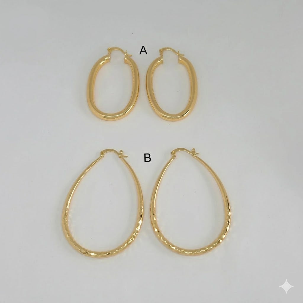 (1-2612-1) Aros Laminado Oro - BGO