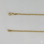 (4-3208) Cadena de eslabones de cuerda de acero inoxidable de 2 mm.