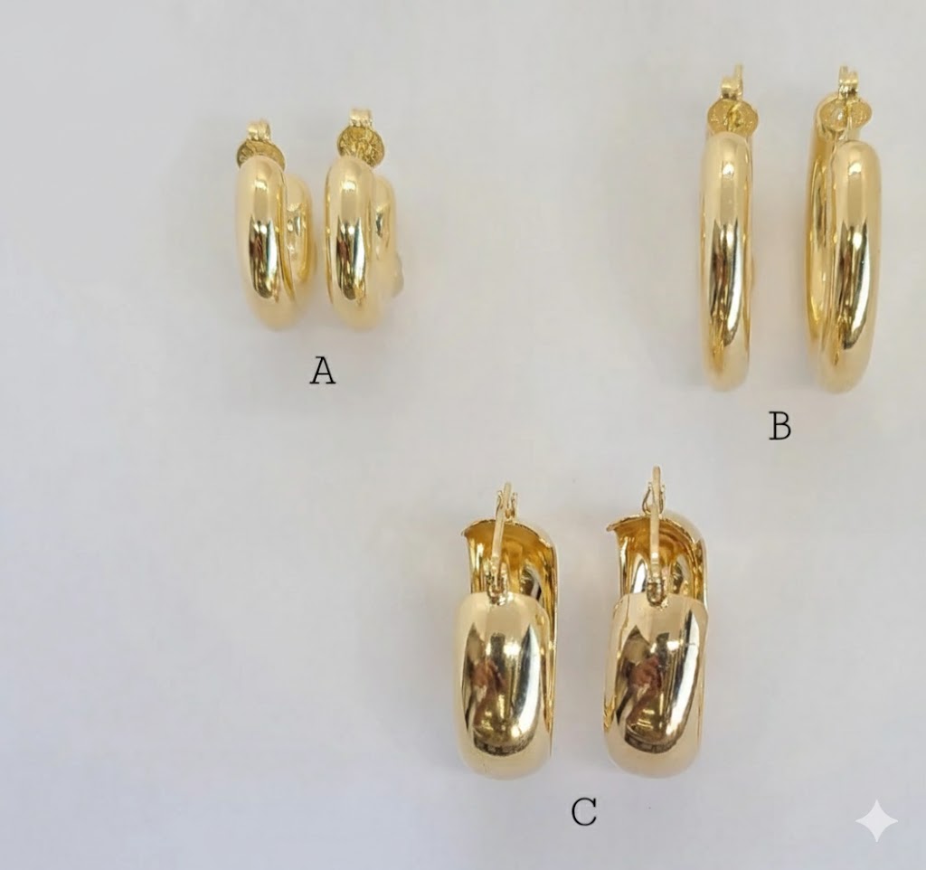 (1-2688) Laminado dorado - Aros lisos - BGF