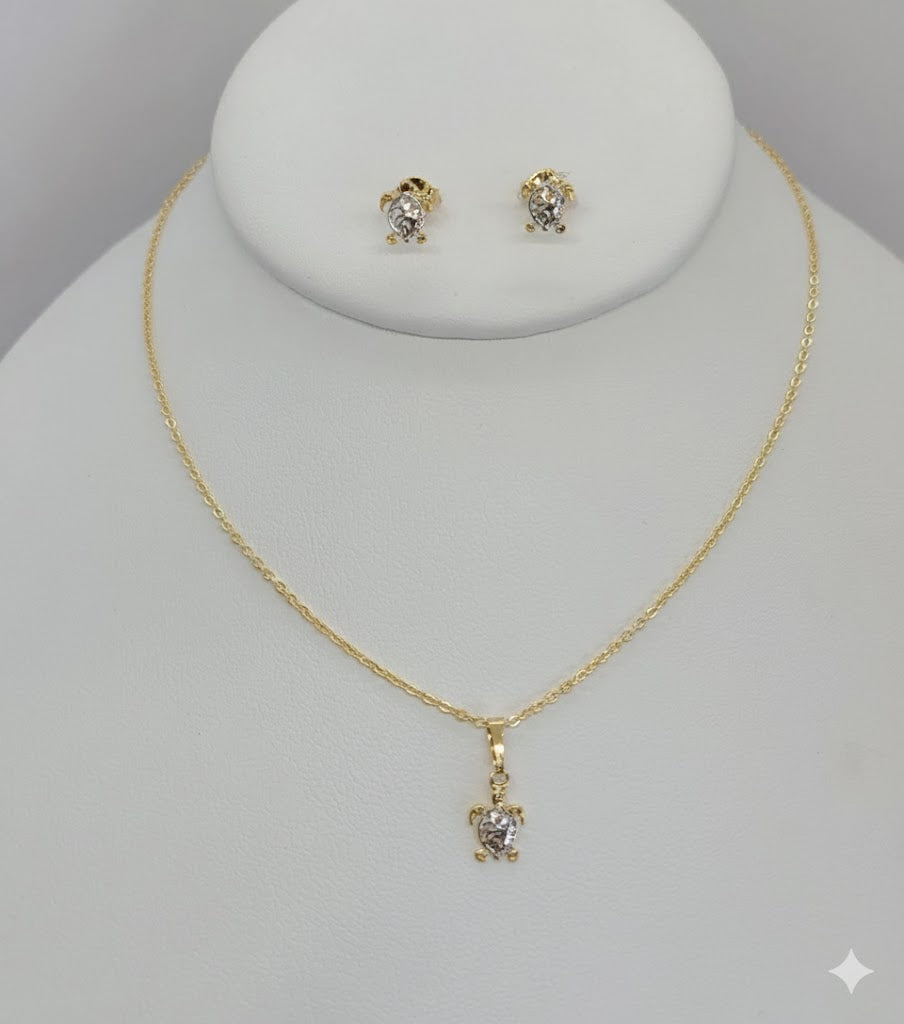 (1-6034) Laminado Dorado - Juego Tortuga - BGF