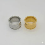 (4-0044) Stainless Steel - Chunky Ring.