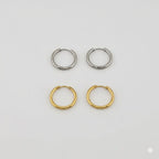 (4-2168) Stainless Steel - Plain Hoops.