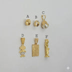 (1-2026-1) Colgantes de laminado dorado - BGF