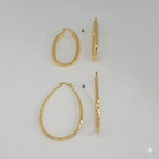 (1-2612-1) Aros Laminado Oro - BGO