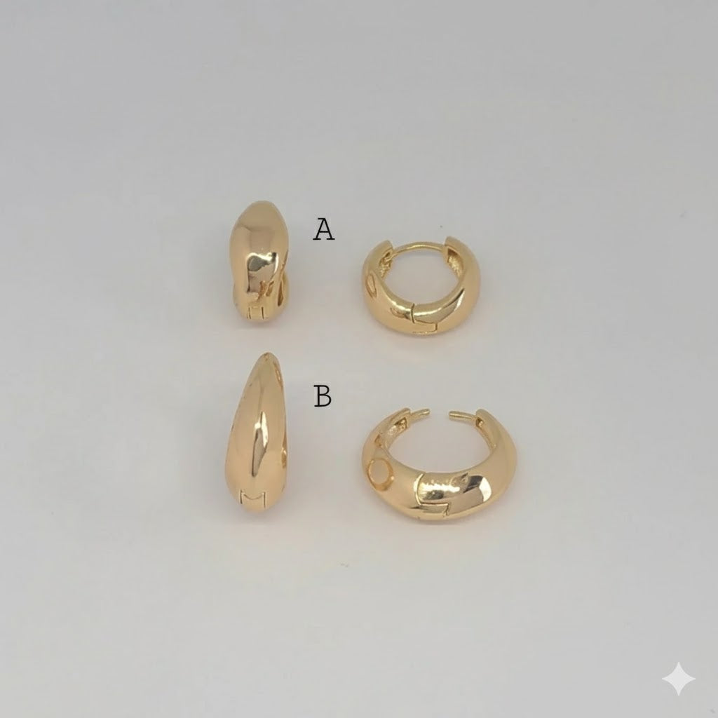 (1-2516) Aros Laminado Oro - BGO