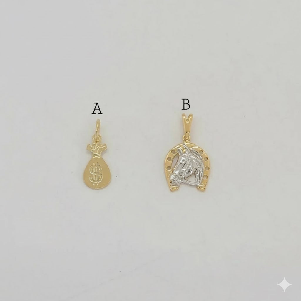 (1-2023) Laminado de Oro - Colgantes - BGF