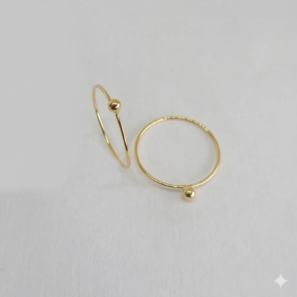 (1-3006-2) Laminado dorado - Anillo de bola - BGF