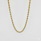 (4-3215) Cadena de eslabones de cuerda de acero inoxidable de 4,5 mm.