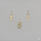 (1-2006-1) Colgantes de laminado dorado - BGF