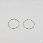 (4-2165) Stainless Steel - Plain Hoops.
