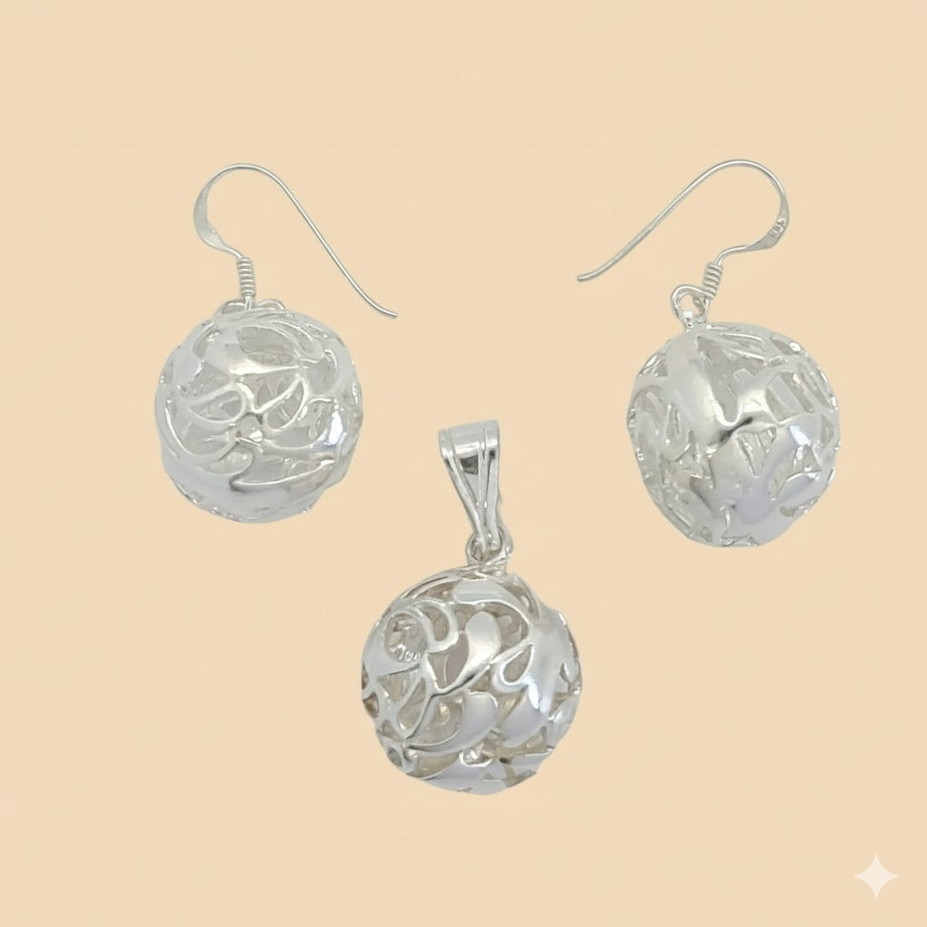 (2-6563) Plata de Ley 925 - Juego de Bolitas.