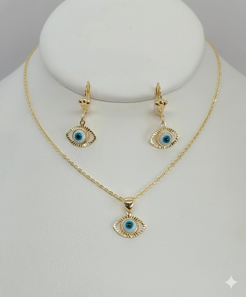 (1-6060-1) Laminado dorado - Juego de mal de ojo - BGF