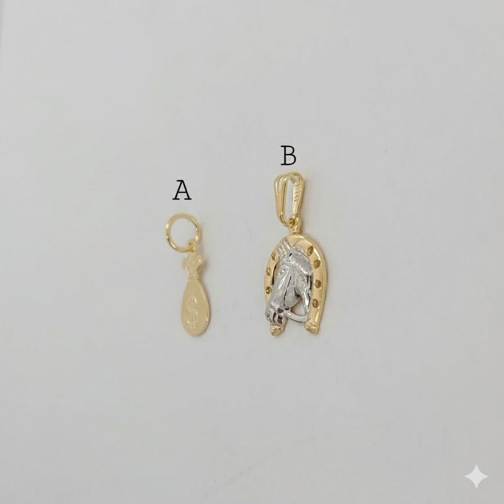 (1-2023) Laminado de Oro - Colgantes - BGF