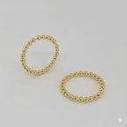 (1-3038-3) Gold Laminate - Balls Ring - BGF
