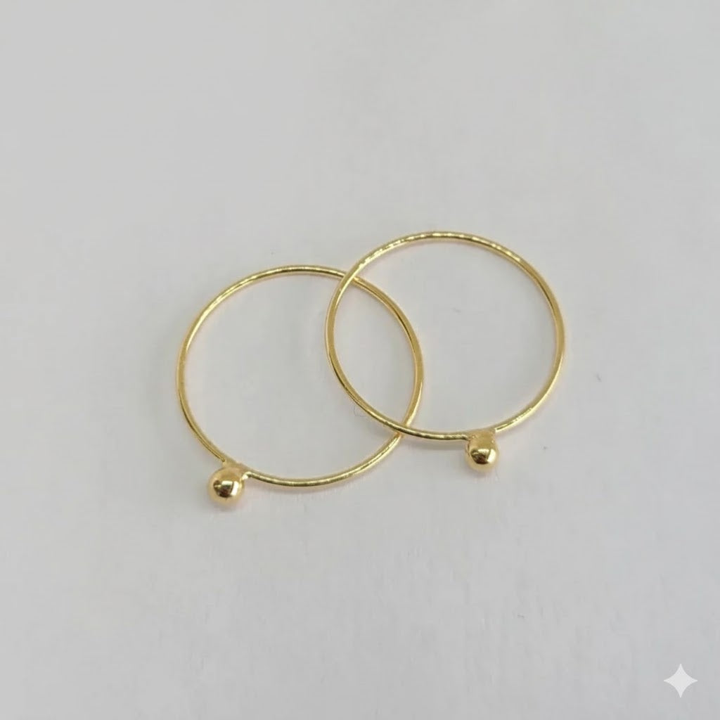 (1-3006-2) Laminado dorado - Anillo de bola - BGF